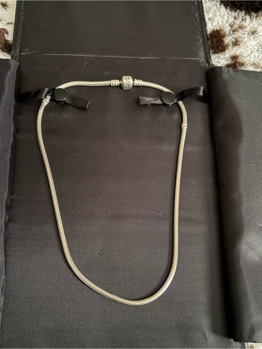 Pandora Silver Snake Chain Necklace
